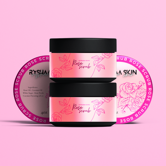 rose body scrub